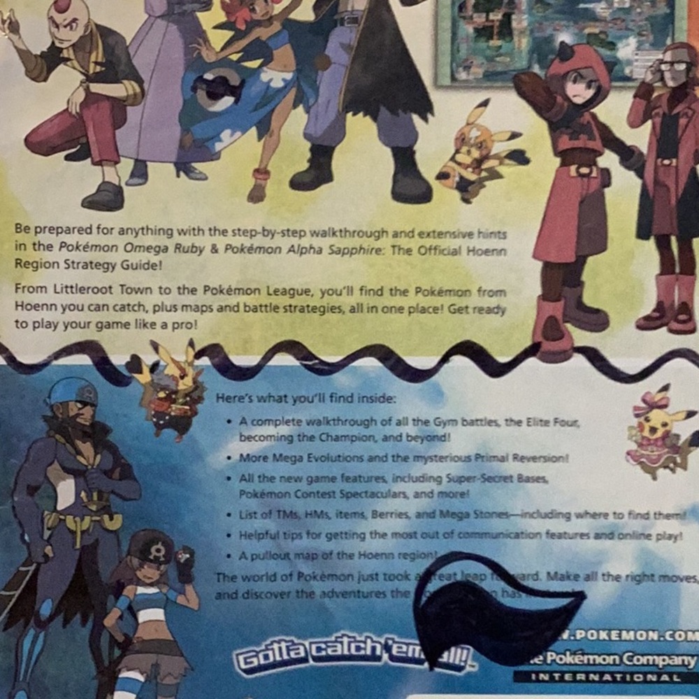 Pokemon Omega Ruby & Pokemon Alpha Sapphire Official Strategy Guide Hoenn Region - Picture 3 of 12